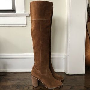 Over the Knee Tawny Suede Steve Madden Boots